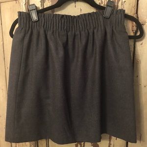 JCrew Charcoal wool skirt size 2